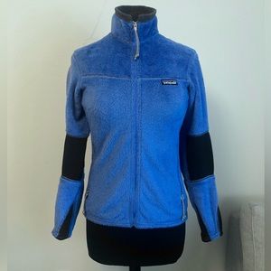 Vintage Women’s Patagonia R2 Regulator Polartec Fleece Jacket Size XS Blue